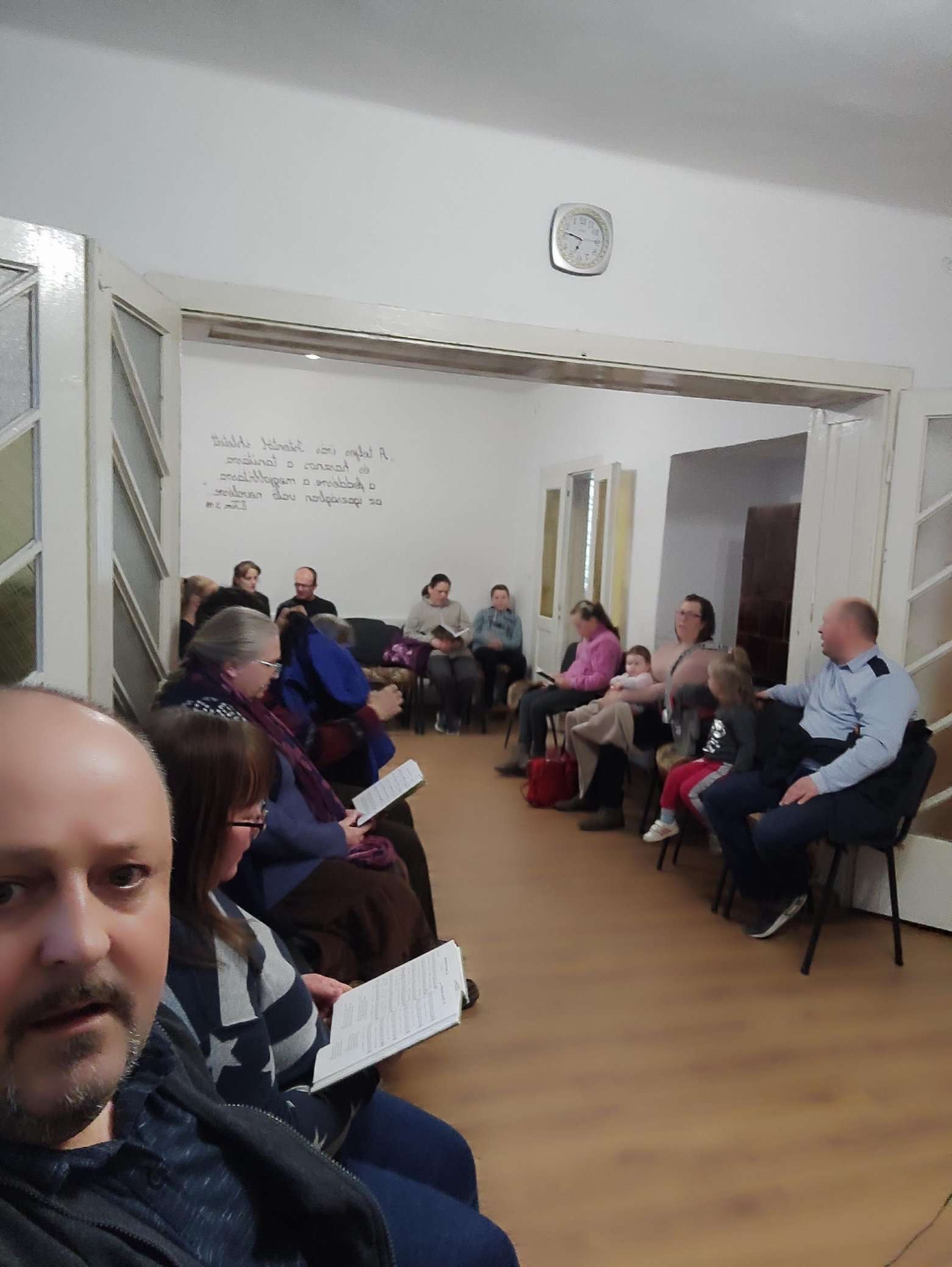 Bible study in Beregovo